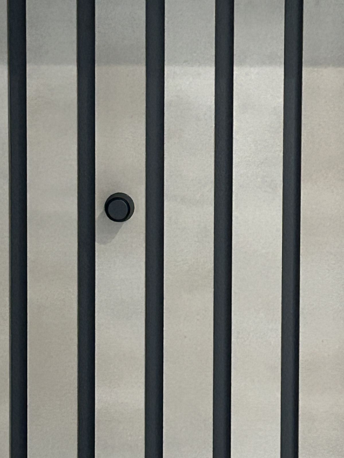 Détail de patère et lames décoratives